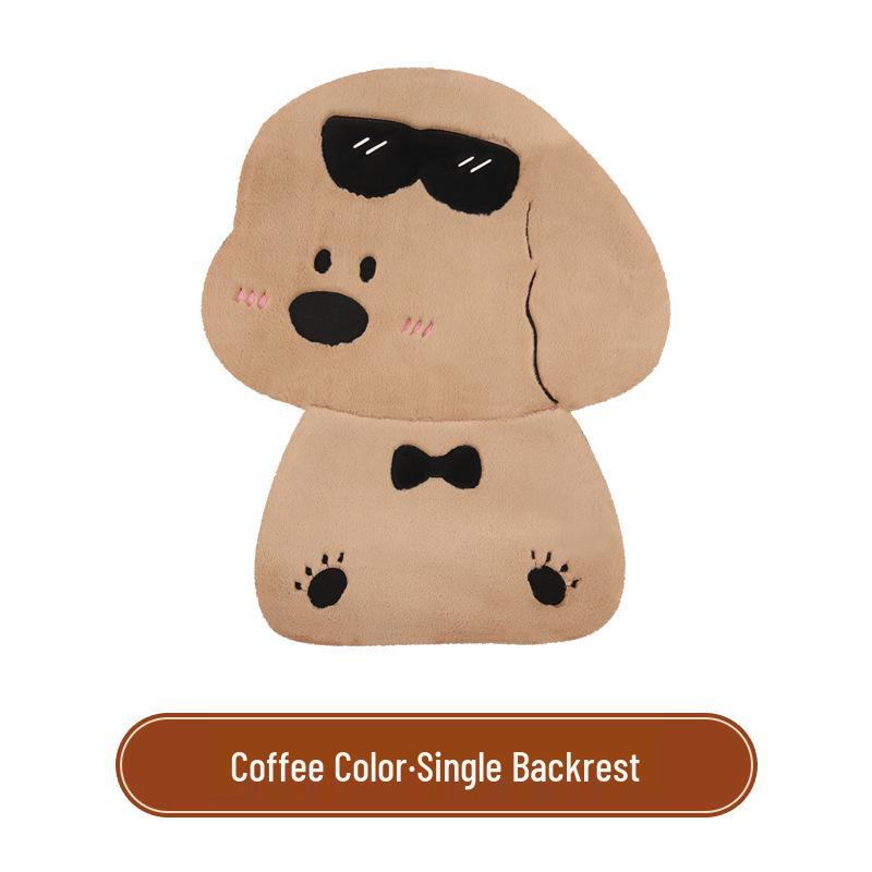 Winter Plüsch Autositzkissen aus Kaninchenfellimitat - Niedlich und warm für Haustiere