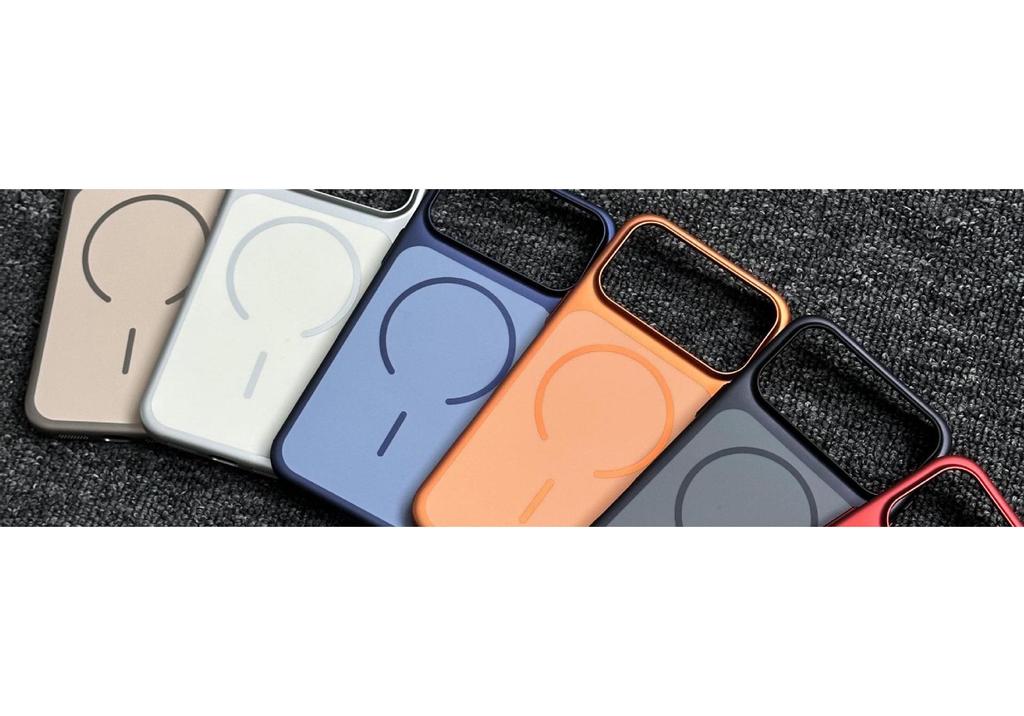 Soft Magnetic Suction Skin-Feel Phone Case for iPhone 17 Pro Max & Apple 16/15