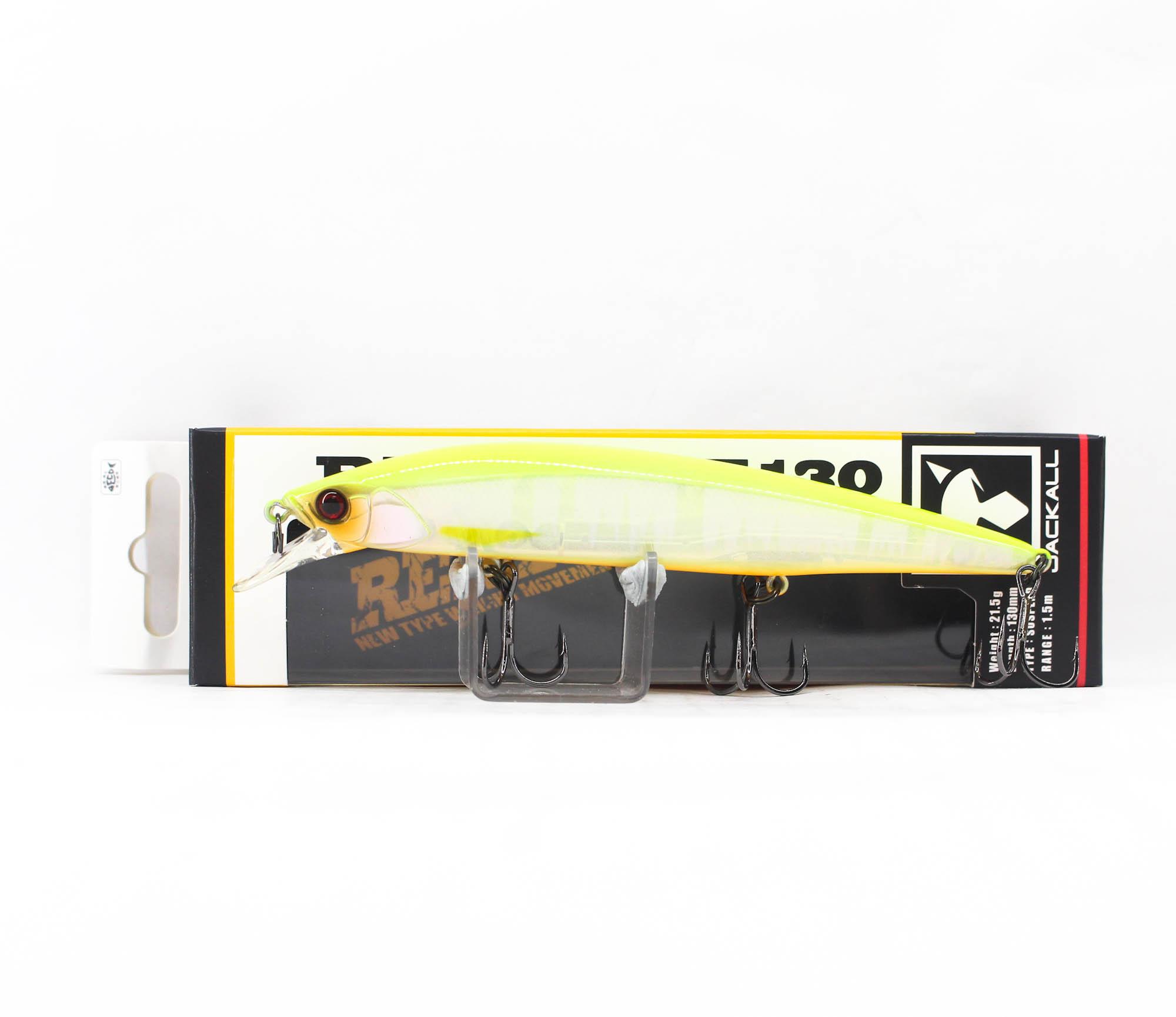 Jackall Rerange 130SP Suspend Lure Chart Back Pearl (0386)