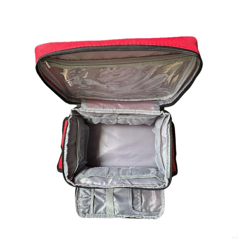 2025 New Polyester Emergency Clinical Bag With Interior Dividers For Travel Outdoor Use