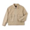 Workwear Originals Series Loose Fit Long Sve Jacket With Matching Color Double Layer Patch Fabric Details Men Jackets LMT011846209190A09724