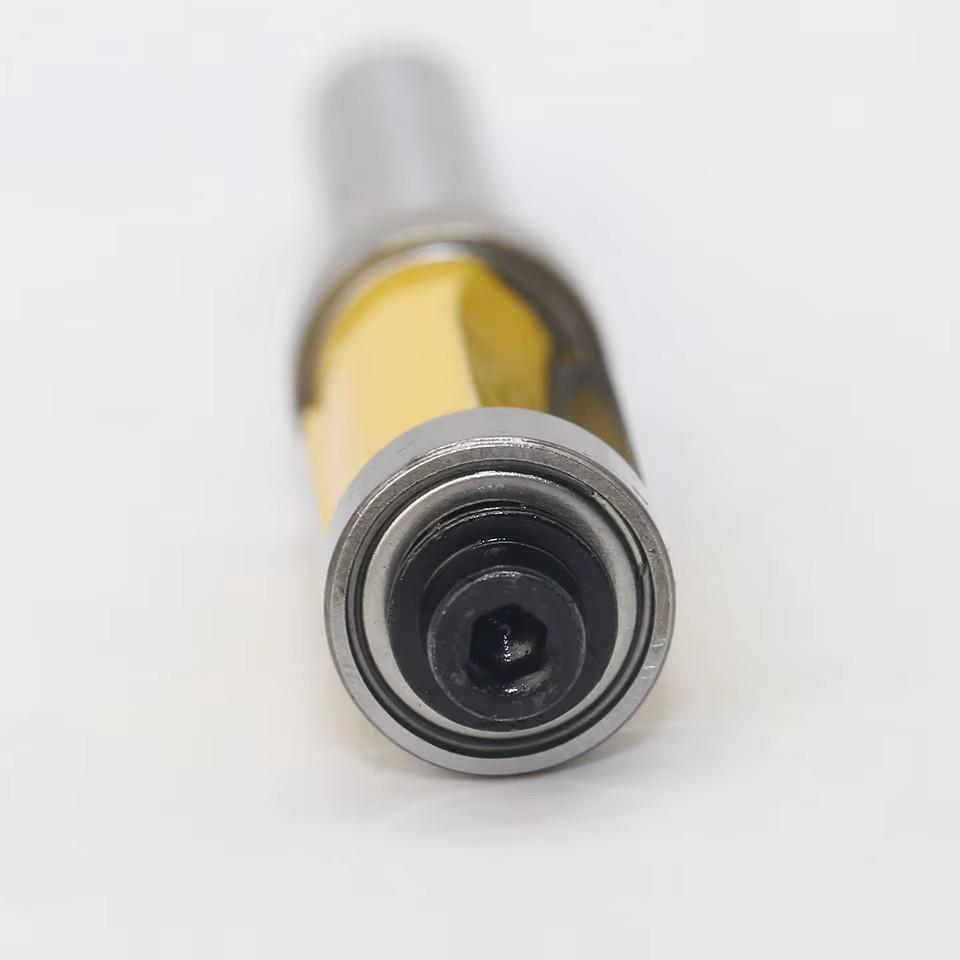 8mm Shank Bottom & Top With Bearing Flush Trim Router Bit Carbide Straight Milling Cutters Woodworking Tools