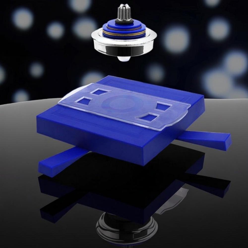 Gyroscope à lévitation magnétique Soucoupe volante suspendue Jouet Outil d'enseignement de la physique pour enfants Puzzle Résolution de problèmes Jouet éducatif Pour