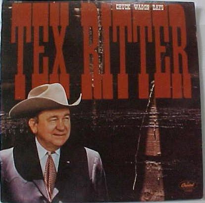 

LP Record TEX RITTER Chuck Wagon Days ST213 Capitol Records 1969 US CountryFolk Used
