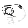 Air Tube Earphone Earbuds Wired Headphones W HandFree Microphone for Samsung 3.5mm Jack(Noir )