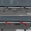 Vordere Windschutzscheibenwischerblatt-Zierabdeckung Rot für Jeep Wrangler JK 2007-17
