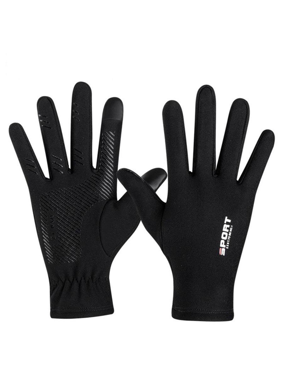 BEPAN Summer Ice Silk Touchscreen Anti slip Gloves Outdoor Fishing Waterproof Sunscreen Gloves Bicycle Gloves M