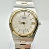 Used SEIKO Seiko Ladies Watch, Combination Color, Date, Octagon, Quartz, Working Condition