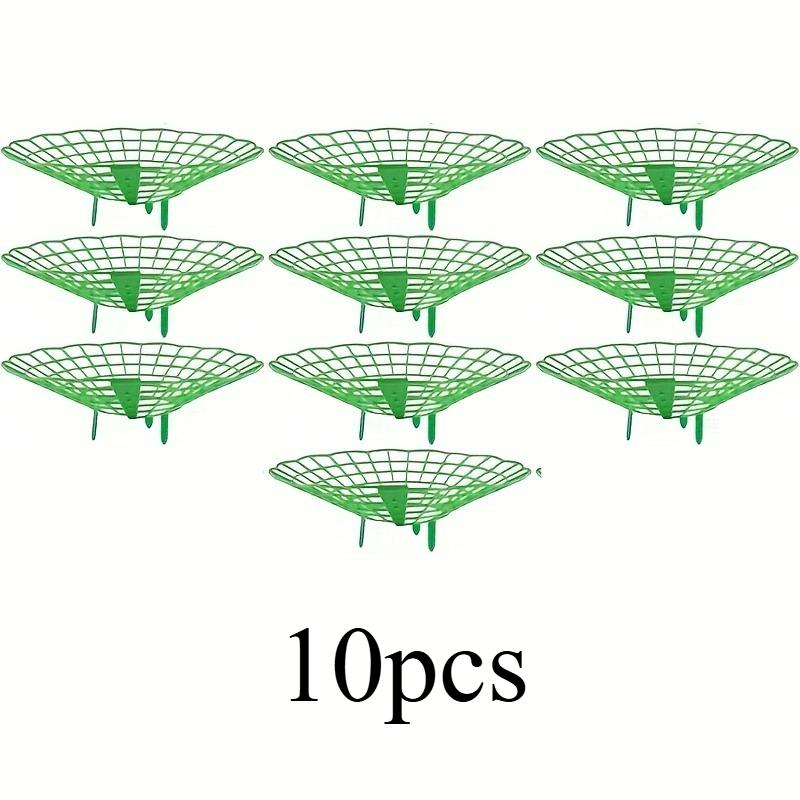 

10pcs Green Strawberry Planting Racks, Watermelon Support Frames, 3-Legged Plant Protector, Easy Assembly plant accessories