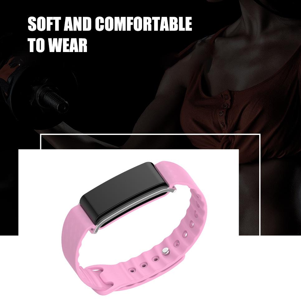 TPE Wrist Watch Band Replacement Watch Strap Belt Fit for A2 Watch(Black)