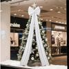 2025 Christmas Decorative Large Bow Christmas Decorative Bows For Christmas Tree Decoration Front Doors Outdoor Activities