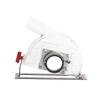 Industrial Angle Grinder Dust Collection Cover for 100/125 Polisher - Dustproof & Vacuum Compatible