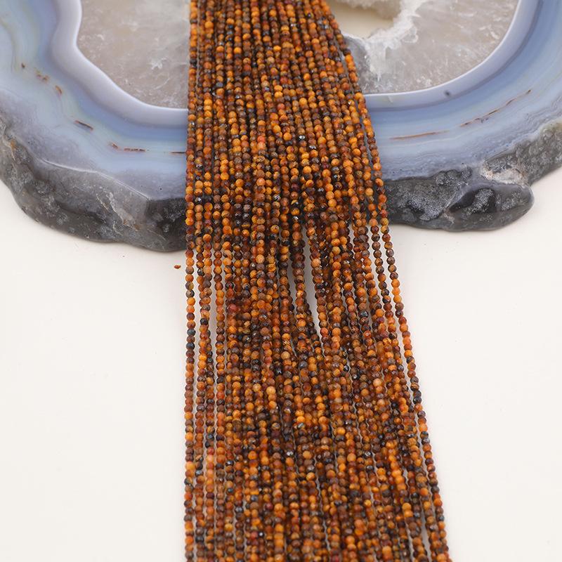 

Natural Tiger Eye Faceted Round Beads 2-4mm for DIY Bracelets & Necklaces