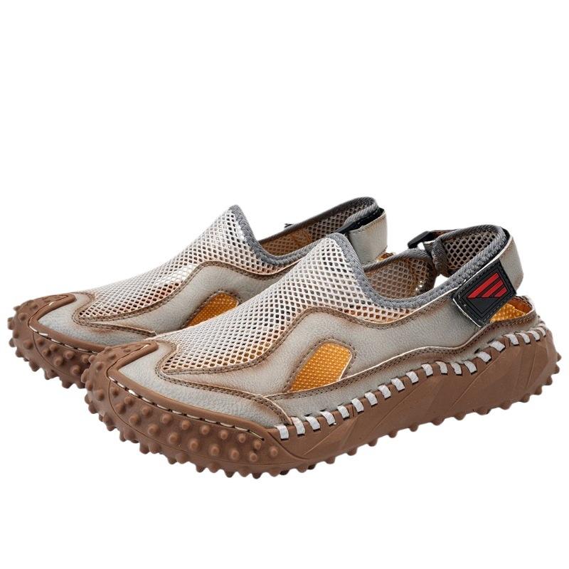 2025 Independent Station Summer New Breathable Versatile Casual Men's Shoes Popular Large Size Baotou Middle East Sandals