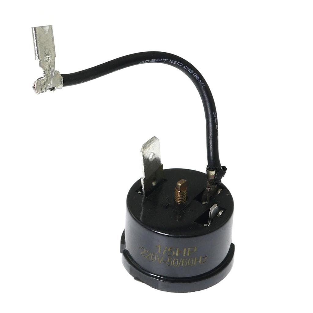 2Pcs Refrigerator Thermal Overload Protector 1/2HP/1/3HP/1/4HP/1/5HP/1/6HP Compressor Replacement Overheat Safety Unit
