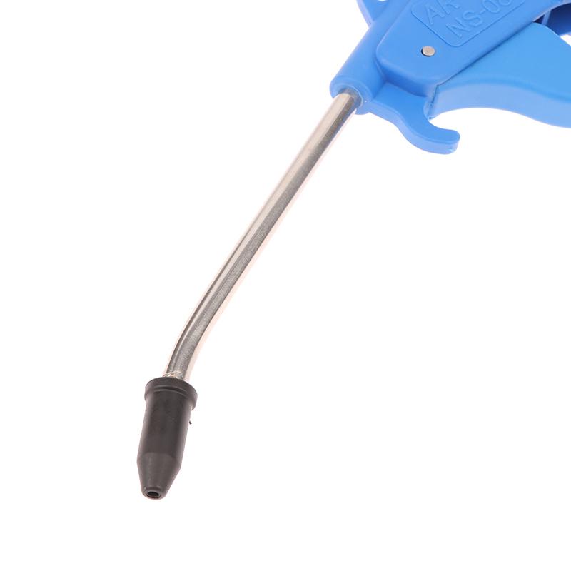 Pneumatische Kunststoff-Staubpistole, Luftpistole mit langem Mundstück, Hochdruck-Kunststoff-Autostaubpistole, Ausblaspistole