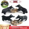 Cross-Border Wildlife Simulation Toy: Dog, Badger & Weasel Family