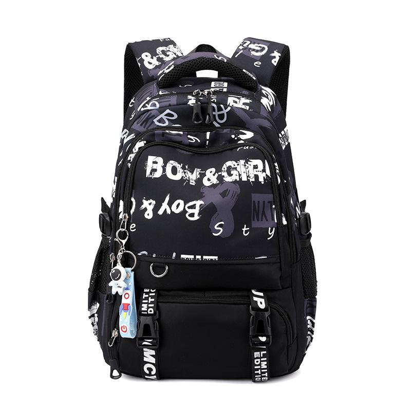 Football children's orthopedic backpack for teenage boys Large capacity spine protection school bag nylon waterproof schoolbags