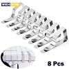 8 Pcs Stainless-Steel Table Cloth Clip Wedding Picnic Table Cover Clip Holder Round Tablecloth Stable Clips For Home Fixed Clip