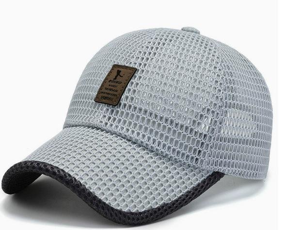 Manufacturer summer Korean version tide casual mesh baseball cap men and women with the same sun protection visor fishing cap