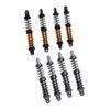 4 Pack Metal RC Car Shock Absorbers High Strength 90mm RC Car Shocks for 1/10 Scale Models with 8 Sp