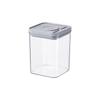 JingJingRS Square PET Food Storage Jar with Timer