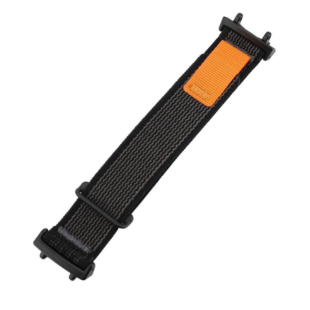 Nylon Sport Loop Watch Band for T Rex 3 Hook and Loop Fastener Replacement Wristband Strap Black