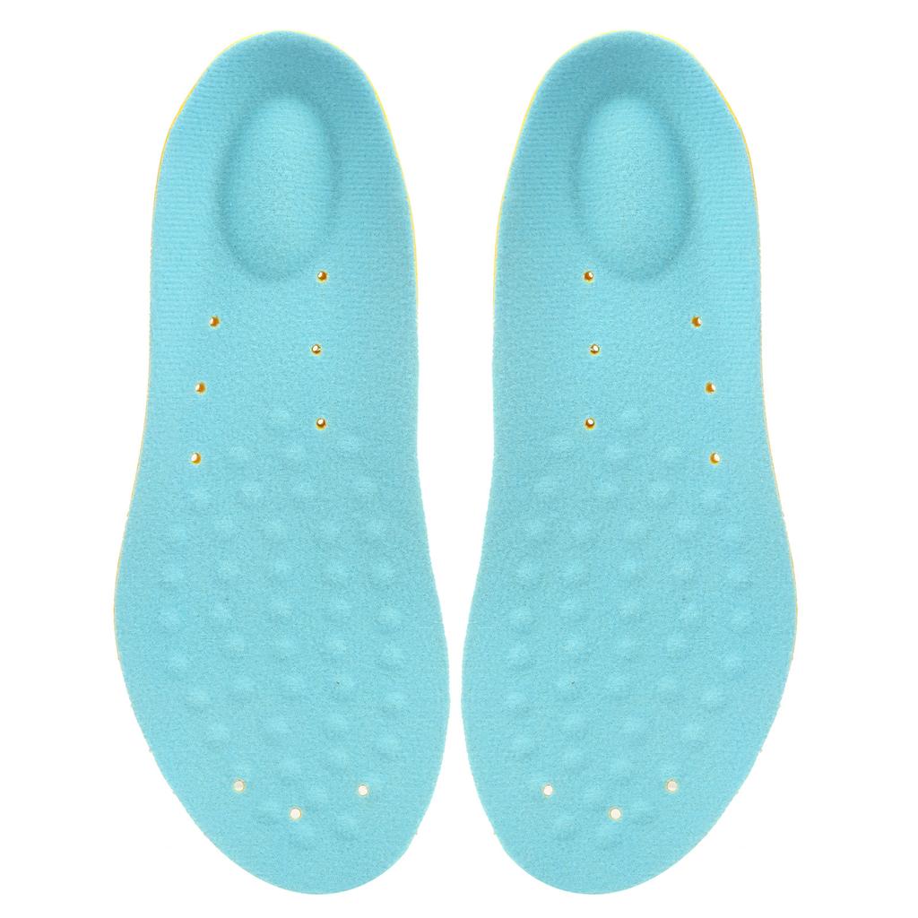 2Pair Foot Support Soft Insoles Sports Breathable Elastic Shoe Pad Running Shoe InsertsM