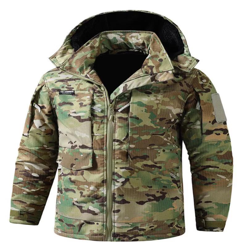 Taoli Mr. Winter Thickened Fleece Cotton Jacket M-5XL