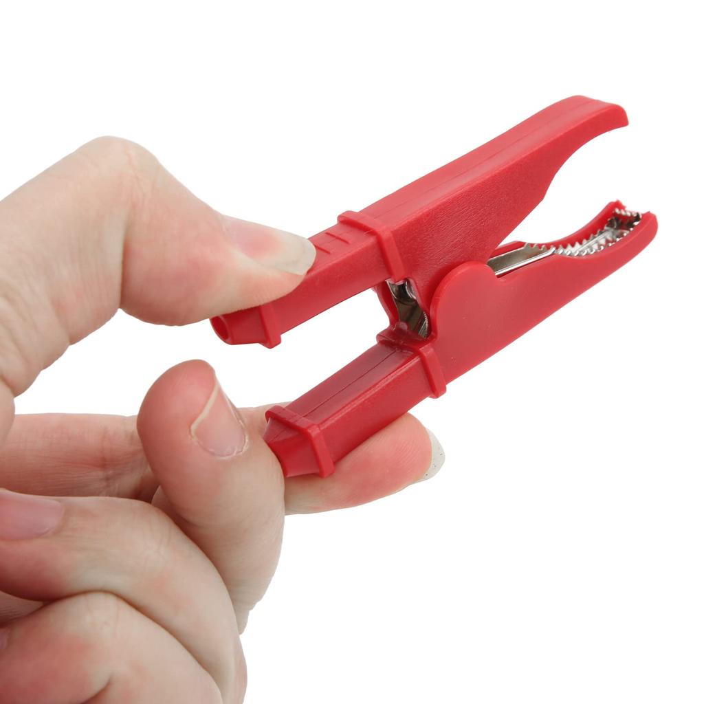 Alligator Electrical Test Wire Insulated Alligator Alligator Clip Test Lead Mini Spring Test Hook Stackable Banana Insulated Alligator Clips for