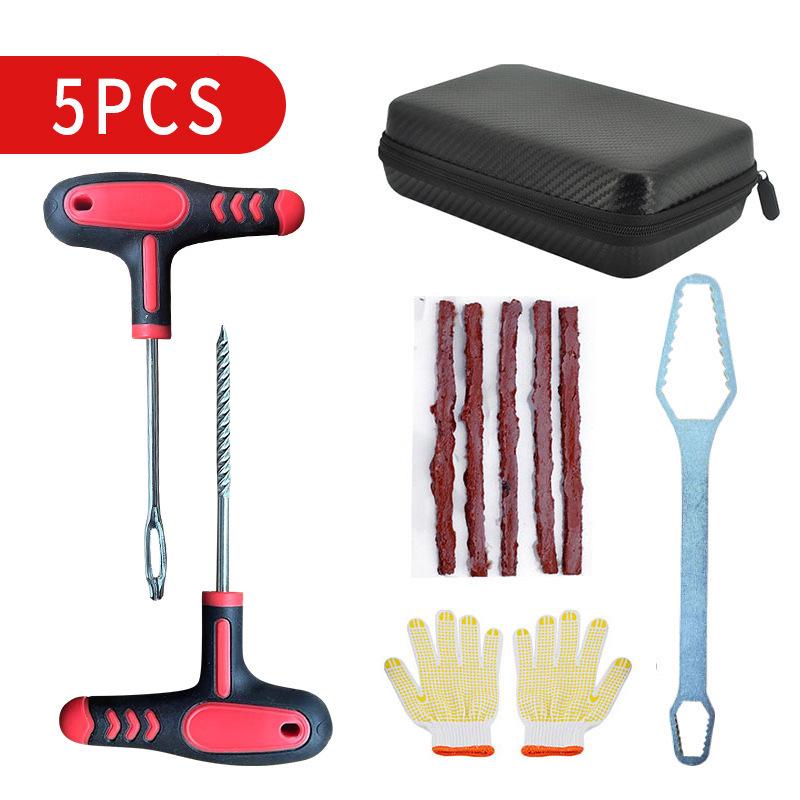 Car Tire Repair and Quick Tool Set with 10 Battery Tools
