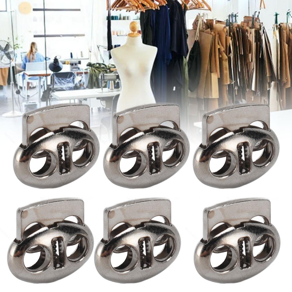 30pcs Heavy Duty Metal Cord Locks Alloy Material Drawstring Fasteners For Drawstrings