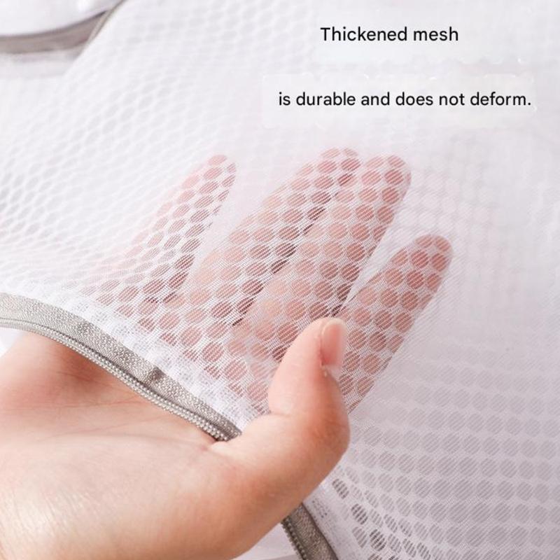 Protective Meshes Laundry Organizers With Expandable Structure And Tops Zippers For Delicate Clothing Care