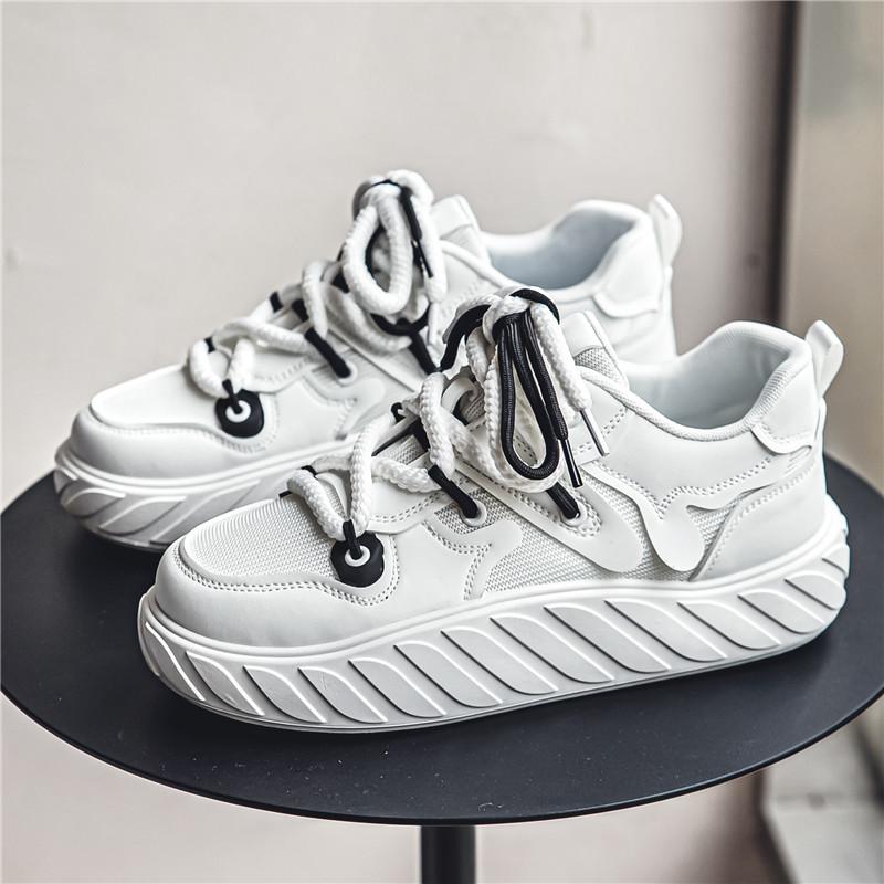 

Korea Style White Shoes Men Hip Hop Punk Skateboard Shoes Fashion Sneakers Student Outdoor Sports Casual Shoes for Women Sneaker 39
