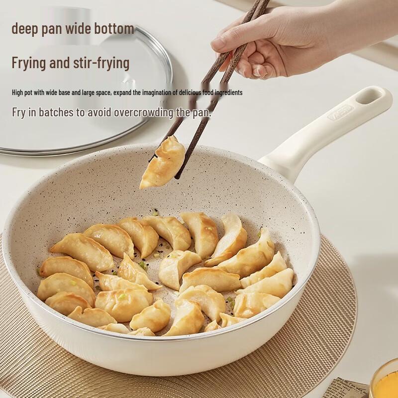 ASD Non-stick Wok Frying Pan with Lid