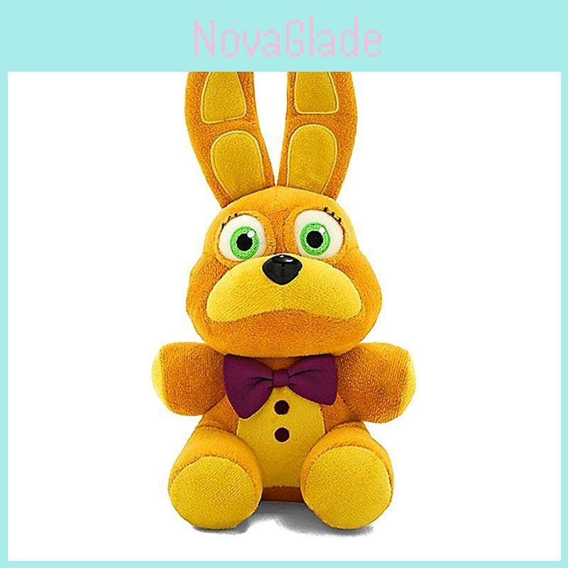 Adorable 7.9-inch Spring Bonnie Plush Toy From Five Nights At Freddy's Series