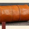 Einschultertasche Modisch Retro Große Kapazität Zylindrische Tasche Echtes Leder Ein Schulter Crossbody Tasche