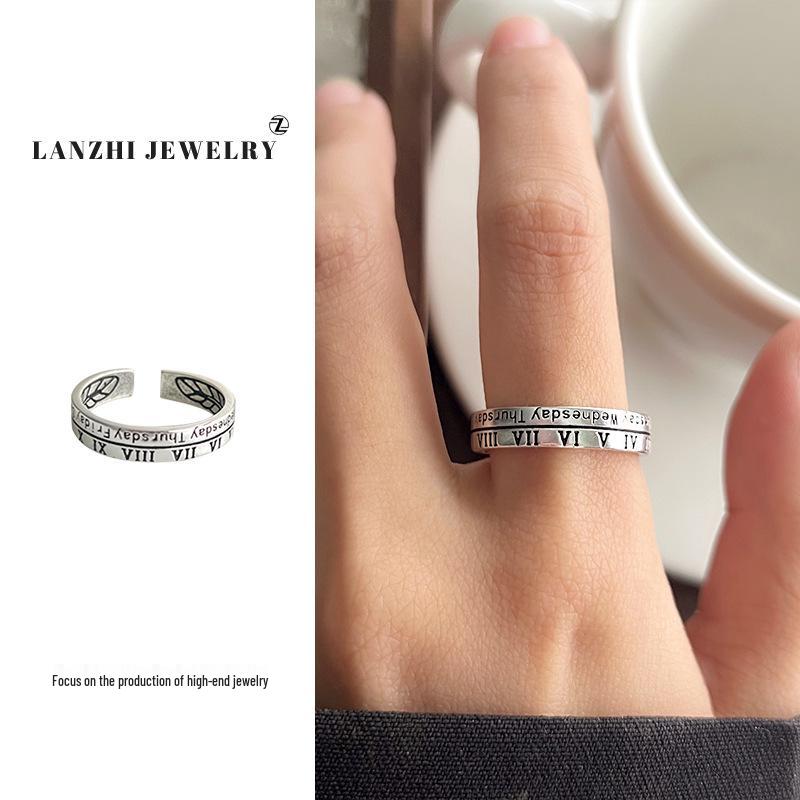 Inel Thai Argint pentru Femei, Stivuibil - Argint 925, Design de Nișă, Bijuterii Simple și Versatile