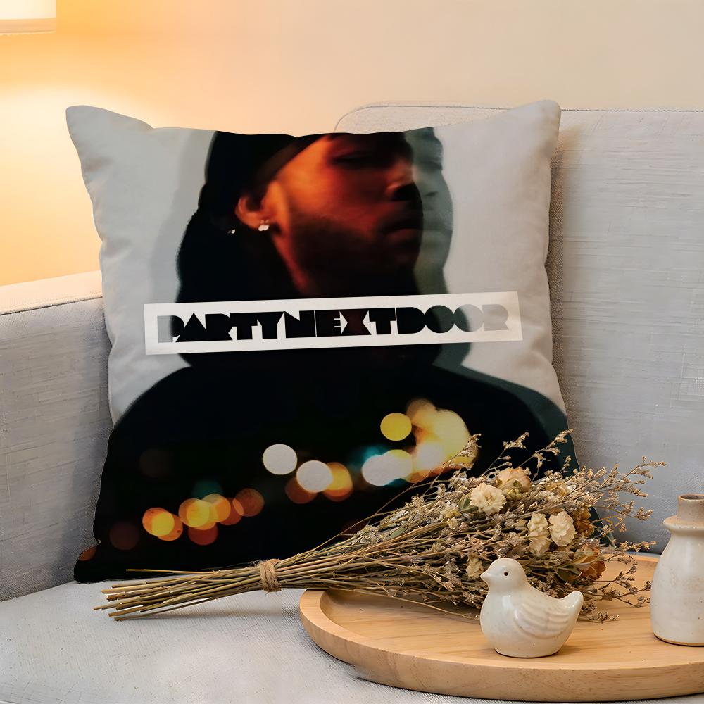 Cushion Cover  Linen  SkinFriendly Soft Decorative Case For Sofa Home Decor Hot Singer PPARTYNEXTDOOR Pillow Cover