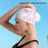 Floral Print Women's Swimming Hat Waterproof Anti-skid And Comfortable for Girls Women Perfect Swim Sports