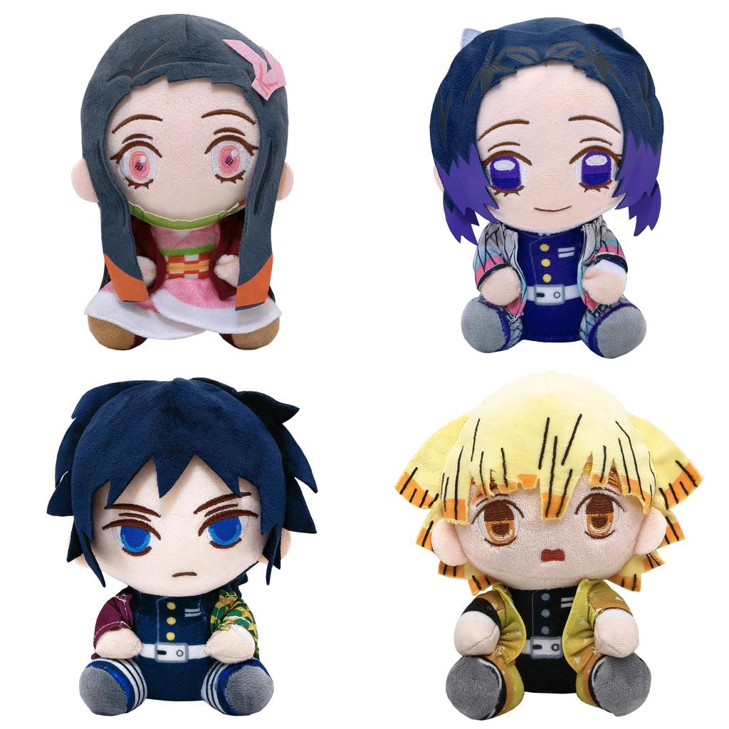 Demon Slayer Blade Plushie Doll Cartoon Kawaii Anime Tanjiro Soft And Safe For Kids Great Gift