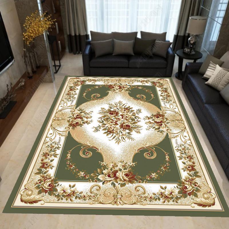 Ancient Carpets for Living Room Decoration Luxury Large Soft Rugs for Bedrom Printed Washable Home Bath Mat Room Decor Adult