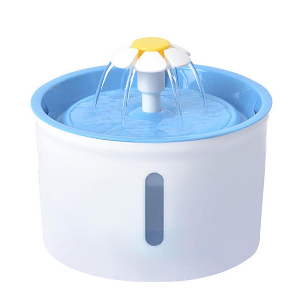 2,4L Leise Katzenwasserfontäne mit LED-Licht & Automatischer Abschaltung