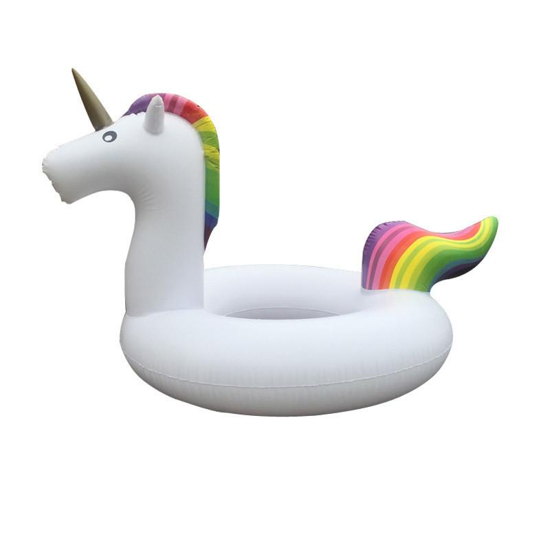 Giant Inflatable Unicorn Swimming Ring For Adults Swim Float Pool Toy Fun