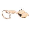 Animal Leather Keychain Lifelike   Multifuncitonal Animal Leather Pendant for Handbag Wallet Backpack