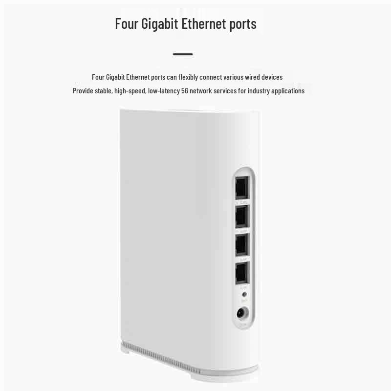 5G WiFi6 Dual-Mode Router with 4 Gigabit Ports, Supports Dual Band AX1800 (CZ200)