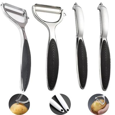 1 szt. Obieraczka do warzyw ze stali nierdzewnej Wielofunkcyjna tarka do marchwi Narzędzia do owoców Obieraczka do ziemniaków Akcesoria kuchenne Kuchnia Pelador