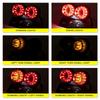 Motorcycle LED Tail Light Turn Signal Lights License Plate Bracket Brake Lamp For Honda Yahama Harley Universal 12V Rear Light