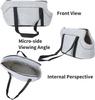 Foldable Breathable Pet Backpack for Cats & Dogs - Single/Double Shoulder & Crossbody Options