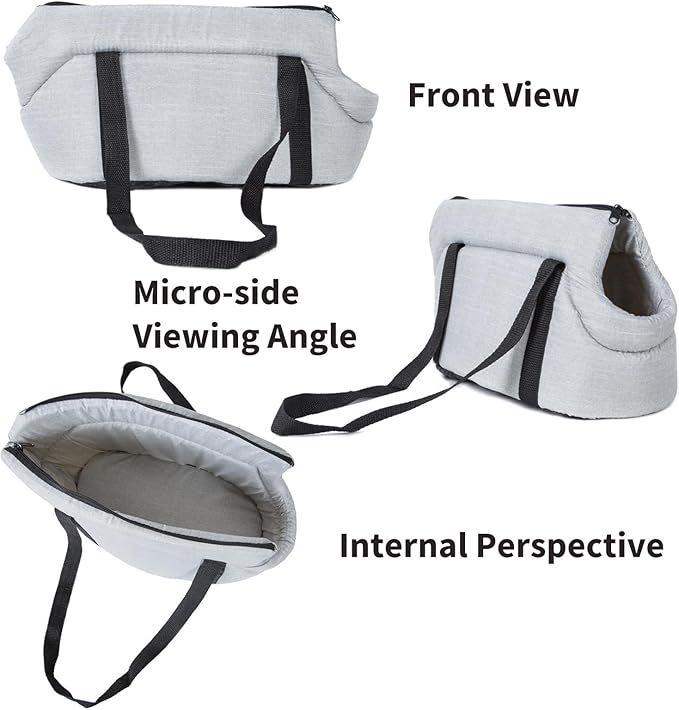 Foldable Breathable Pet Backpack for Cats & Dogs - Single/Double Shoulder & Crossbody Options